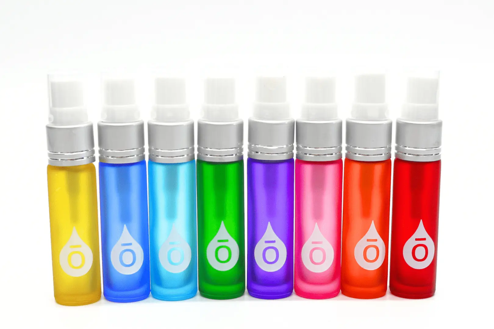10 ml színes Szórófejes üveg - 8db